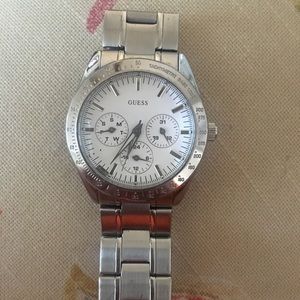 Guess Damen Silver watch Like New